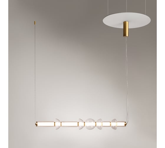 Подвесной светильник MAYTONI cosmo led 39w металл латунь MOD210PL-L39BS3K