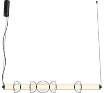 Подвесной светильник MAYTONI cosmo led 39w металл черный MOD210PL-L39B3K