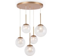 Подвесной светильник MAYTONI basic form 5хg9x20w металл золото MOD521PL-05G