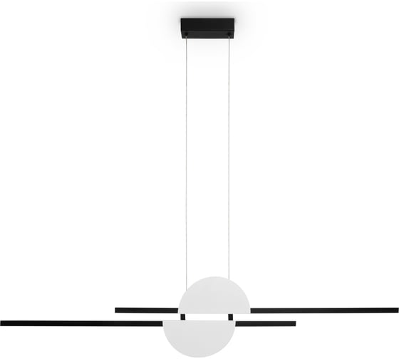 Подвесной светильник MAYTONI skyline led 26w алюминий черный MOD179PL-L26W4K