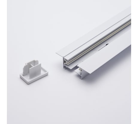 Встраиваемый шинопровод для трековых однофазных светильников FERON белый, 3м CAB1004 10355