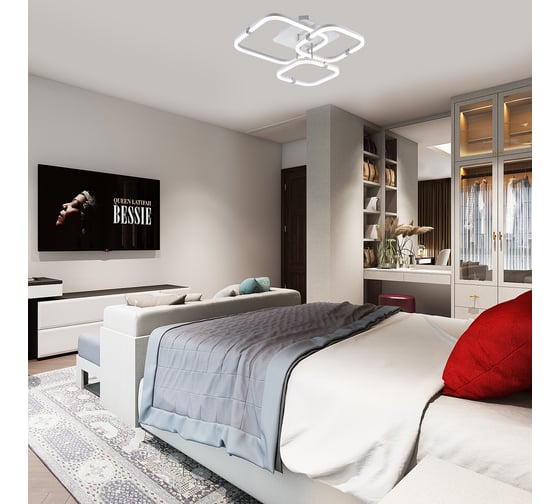 Потолочный светильник ESCADA 10280/3 LED*77W Chrome 10280/3LED