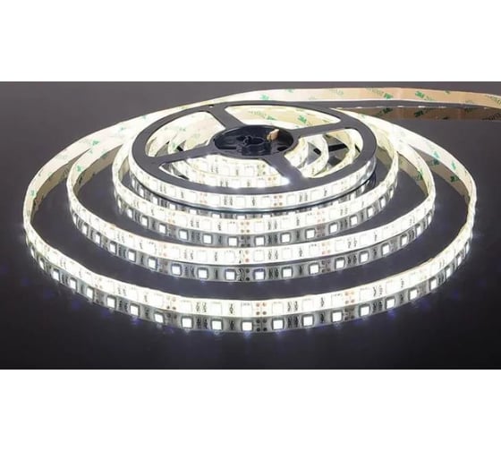 LED-лента Smartbuy SMD 2835/60 IP654.8W/CW 5 м SBL-IP65-4_8-CW 1