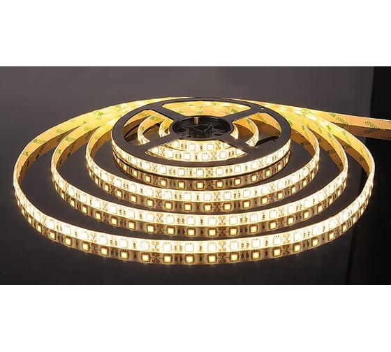 LED-лента Smartbuy SMD 2835/60 IP204.8W/WW 5 м SBL-IP20-4_8-WW