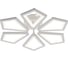 Потолочный светильник ESCADA 10284/6 LED*65W White 10284/6LED 1