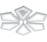 Потолочный светильник ESCADA 10284/6 LED*65W White 10284/6LED 4