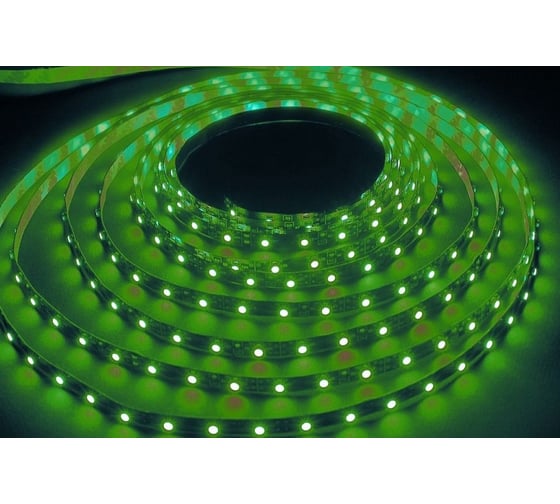 LED-лента Smartbuy SMD 2835/60 IP654.8W/Green 5 м SBL-IP65-4_8-Gr