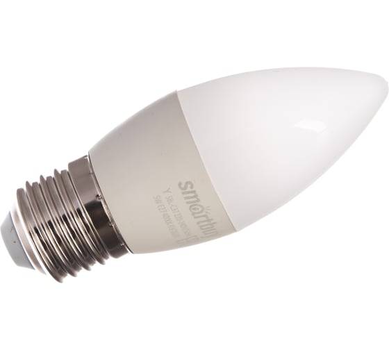 Светодиодная лампа Smartbuy LED C37-05W/4000/E27 SBL-C37-05-40K-E27
