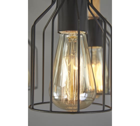 Потолочный светильник ESCADA 469/5PL E27*60W Black 469/5PL Black