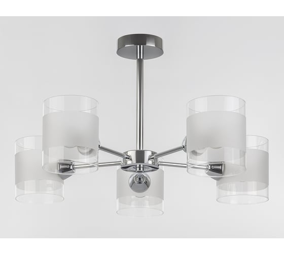Потолочный светильник ESCADA E14*40W Chrome 681/5P