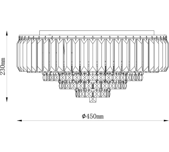 Потолочный светильник ESCADA 2112/6P E14*40W Gold 2112/6P Gold