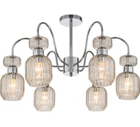 Светильник на штанге ESCADA 1141/6PL E14*60W Chrome/Beige 1141/6PL Chrome/Beige