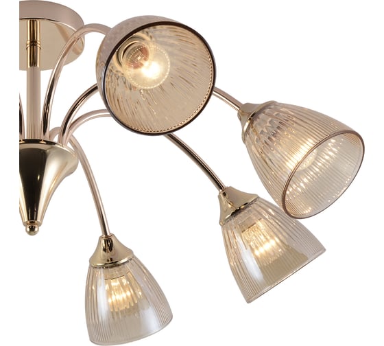 Светильник на штанге ESCADA E27*60W Gold 1129/8P