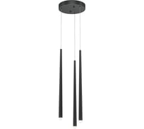 Подвесной светильник MAYTONI cascade led 18w алюминий черный MOD132PL-L28BK1