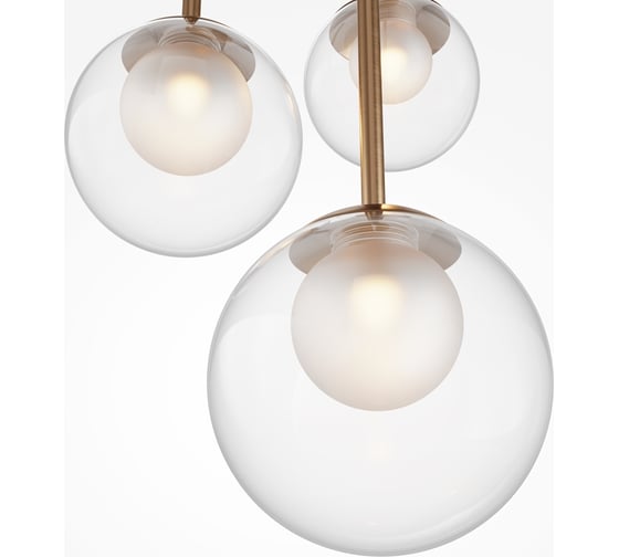 Подвесной светильник MAYTONI basic form 3хg9x20w металл золото MOD521PL-03G