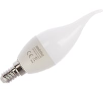 Светодиодная лампа Smartbuy LED свеча на ветру, матовая C37-05W/3000/E14 SBL-C37Tip-05-30K-E14