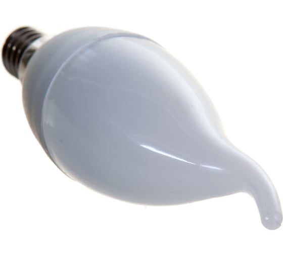 Светодиодная лампа Smartbuy LED свеча на ветру, матовая C37-05W/4000/E14 SBL-C37Tip-05-40K-E14