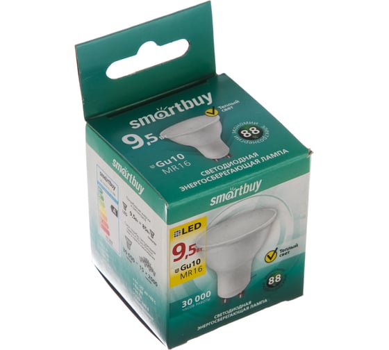 Светодиодная лампа Smartbuy LED Gu10-9 SBL-GU10-9_5-30K