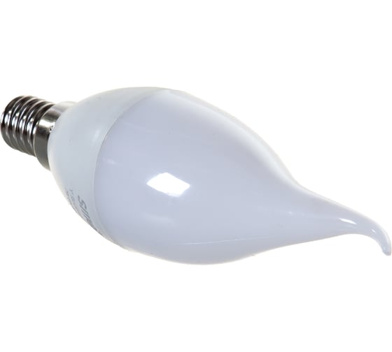 Светодиодная лампа Smartbuy LED свеча на ветру, матовая C37-07W/4000/E14 SBL-C37Tip-07-40K-E14