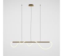 Подвесной светильник MAYTONI tau led 30w алюминий золото MOD166PL-L30G3K