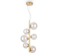 Подвесной светильник MAYTONI dallas 6хg9x28w металл золото MOD545PL-06G