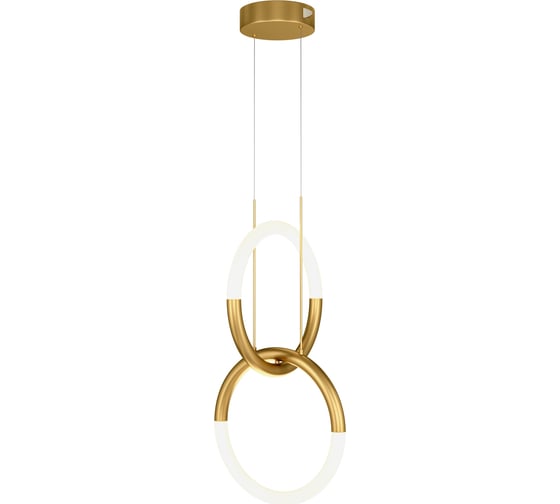 Подвесной светильник MAYTONI node led 18w металл золото MOD165PL-L18G3K