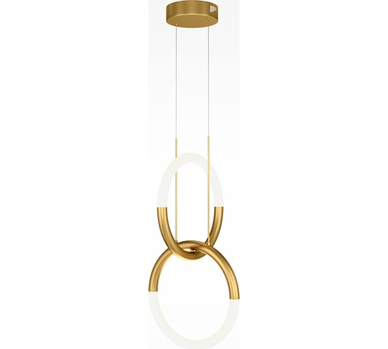 Подвесной светильник MAYTONI node led 18w металл золото MOD165PL-L18G3K