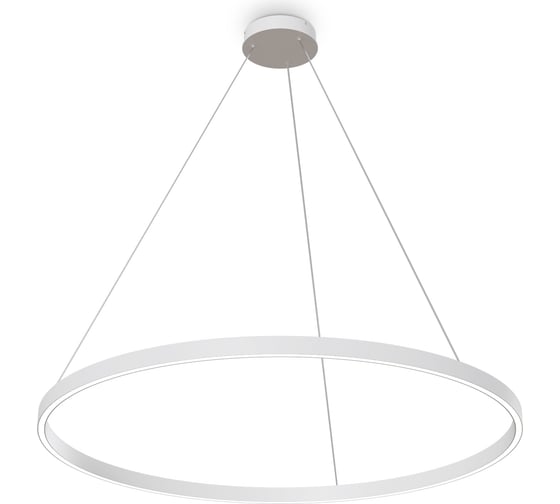 Подвесной светильник MAYTONI rim led 61w алюминий белый MOD058PL-L54W3K
