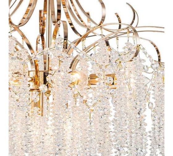 Подвесной светильник ESCADA E14*40W Gold 2108/8P
