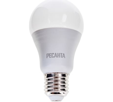 Светодиодная лампа Ресанта LL-R-A60-13W-230-3K-E27 /груша, 13Вт, тепл., Е27/ 76/1/17