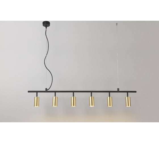 Подвесная люстра Crystal lux CLT 015C6 L1200 BL-GO