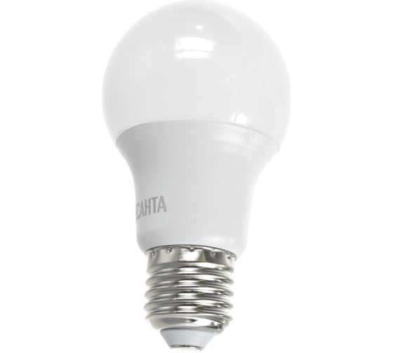 Светодиодная лампа Ресанта LL-R-A60-7W-230-4K-E27 /груша, 7Вт, нейтральный, Е27/ 76/1/12