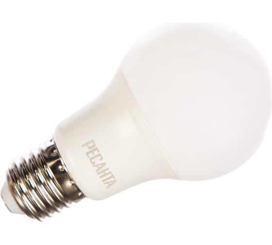 Светодиодная лампа Ресанта LL-R-A60-9W-230-3K-E27 /груша, 9Вт, тепл., Е27/ 76/1/13