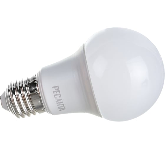 Светодиодная лампа Ресанта LL-R-A60-9W-230-3K-E27 /груша, 9Вт, тепл., Е27/ 76/1/13