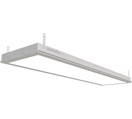 Светильник DIODEX led экофон гант focus e 40вт, 5500, равномерный, белый, аварийный 1 час, dali, 4603789945997 1