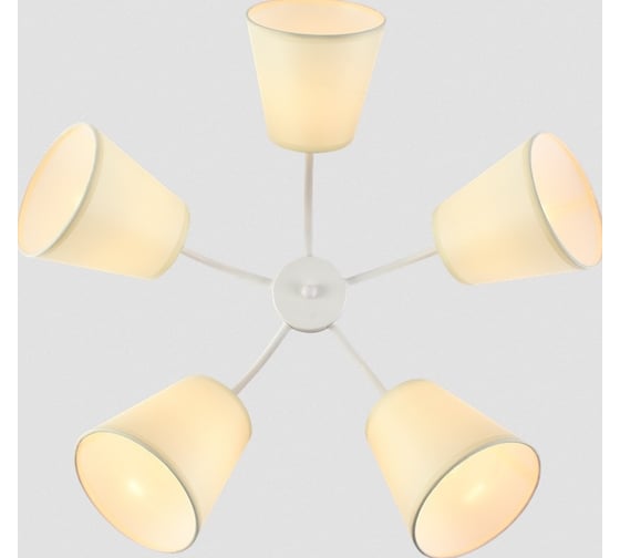 Люстра Rivoli Aimee 9162305 5 х Е27 60 Вт модерн Б0059972