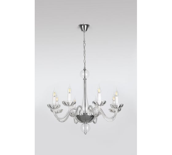 Люстра Rivoli Aria 1001208 8 x E14 40 Вт классика Б0037766