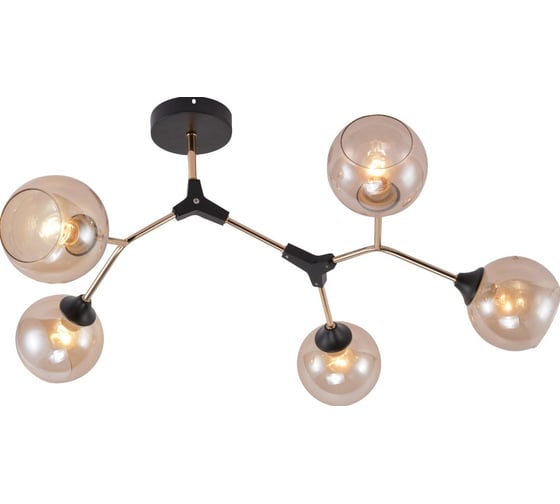 Люстра Rivoli Rita 3087305 5 х Е27 60 Вт модерн Б0059263