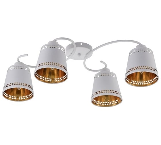 Люстра Rivoli Yvonne 9166304 4 х Е14 40 Вт модерн Б0059979 1