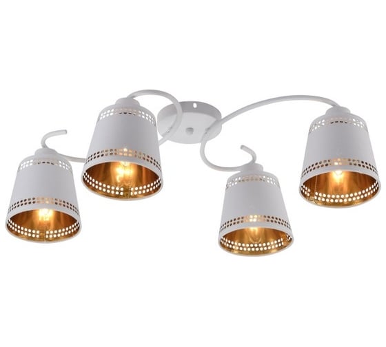 Люстра Rivoli Yvonne 9166304 4 х Е14 40 Вт модерн Б0059979