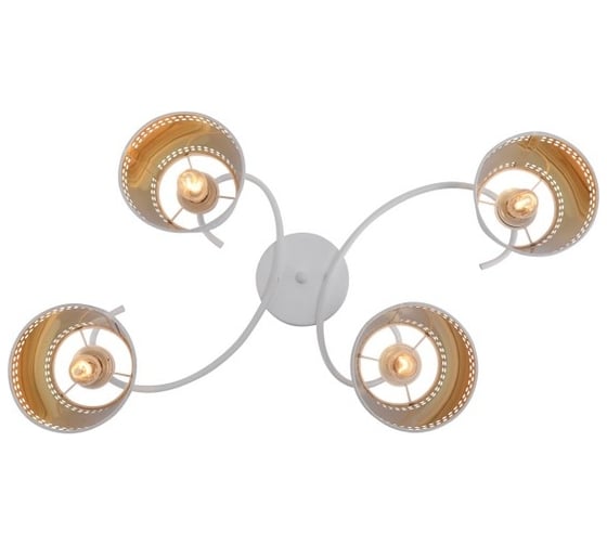 Люстра Rivoli Yvonne 9166304 4 х Е14 40 Вт модерн Б0059979