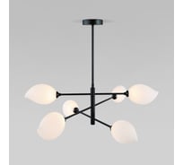 Подвесной светильник Eurosvet с акриловым плафонами 30189/6 черный a065721