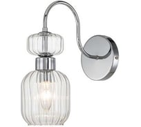 Настенный светильник ESCADA 1141/1A E14*60W Chrome/Clear 1141/1A Chrome/Clear