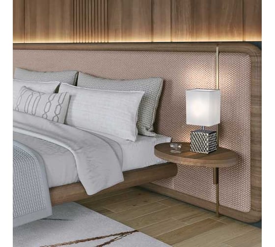 Настольный светильник ESCADA 10150/L E14*40W Silver 10150/L Silver