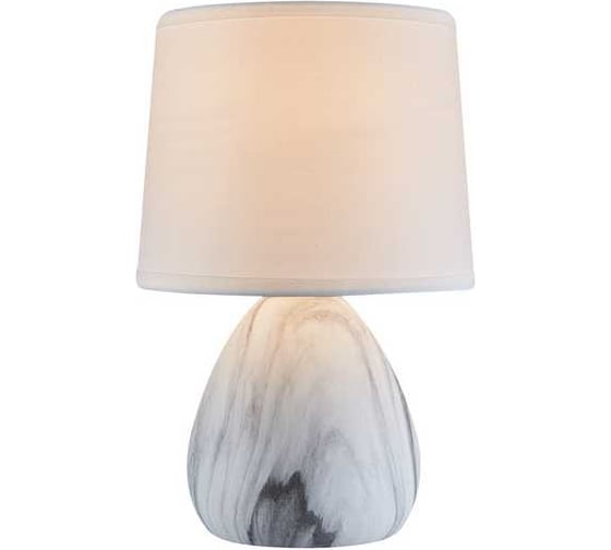 Настольный светильник ESCADA 10163/L E14*40W White marble 10163/L White