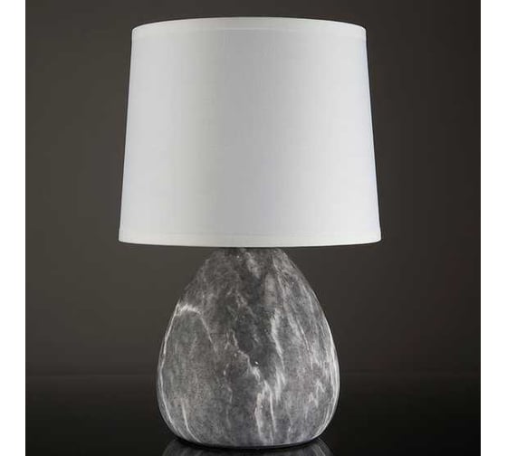 Настольный светильник ESCADA 10163/L E14*40W Black marble 10163/L Black