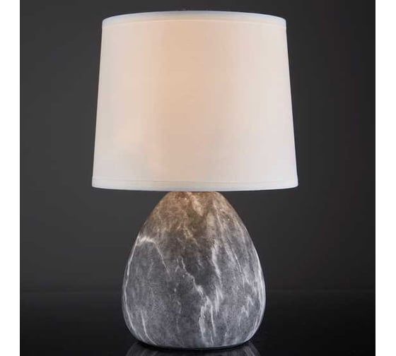 Настольный светильник ESCADA 10163/L E14*40W Black marble 10163/L Black