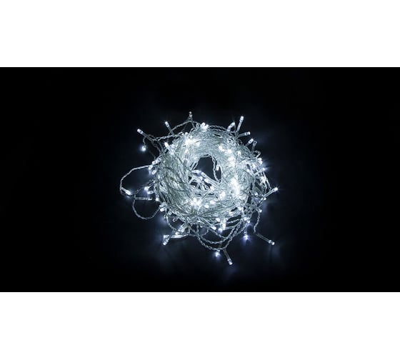 Гирлянда FERON Штора 230V 204 LED 5000K, эффект стробов, IP44, шнур 3м, CL19 32332