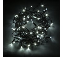 Линейная гирлянда FERON CL43 200 LED, статичное свечение, 5000К, 20м+1.5м черный шнур 32427