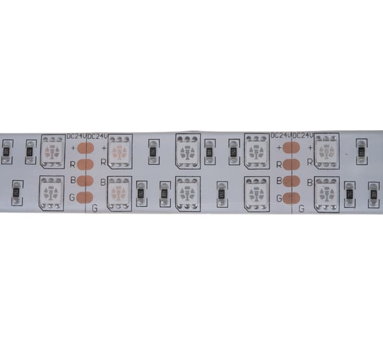 Светодиодная лента SWG 28,8 Вт/м SMD5050 Закрытая IP65 Цвет RGB 24В 00000000066